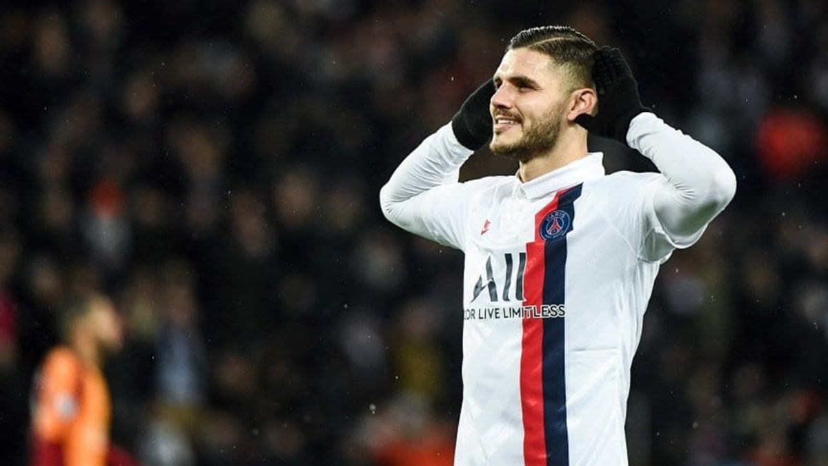 Mauro Icardi anotó en la goleada del PSG
