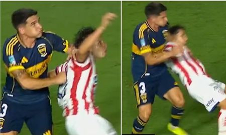La polémica de Unión-Boca: la falta previa que no se cobró y terminó en el gol de Merentiel. La polémica de Unión-Boca: la falta previa que no se cobró y terminó en el gol de Merentiel.
