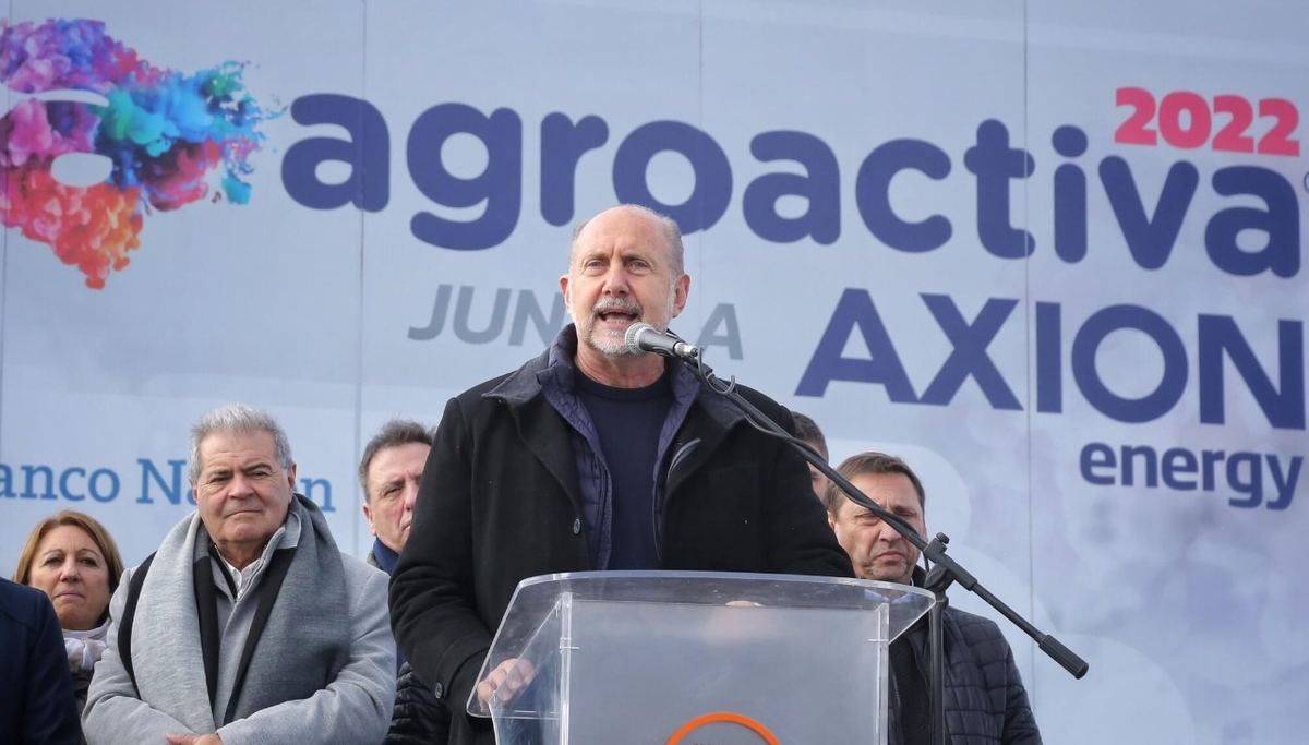 "Hoy tenemos un contexto que entusiasma, que motiva, fundamentalmente el saber que aquí estamos frente a una clara expresión de la realidad y el futuro de la Argentina”, dijo Perotti en Agroactiva.