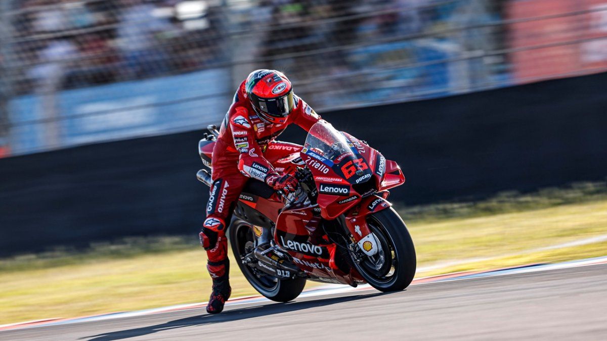 MotoGP: el italiano Francesco Bagnaia se quedó con la pole en el Gran Premio de Alemania.