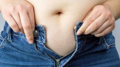 Panza hinchada - imagen ilustrativa
