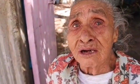 El llanto de una abuela de 97 años porque sus 16 hijos la abandonaron: No saben si vivo El llanto de una abuela de 97 años porque sus 16 hijos la abandonaron: No saben si vivo