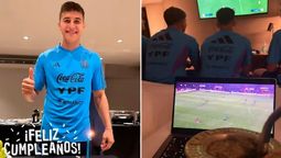 El momento EMOTIVO de la Selección Sub 20 en la víspera del Mundial: el encuentro con Rusherking y la fiesta de cumpleaños de Infantino