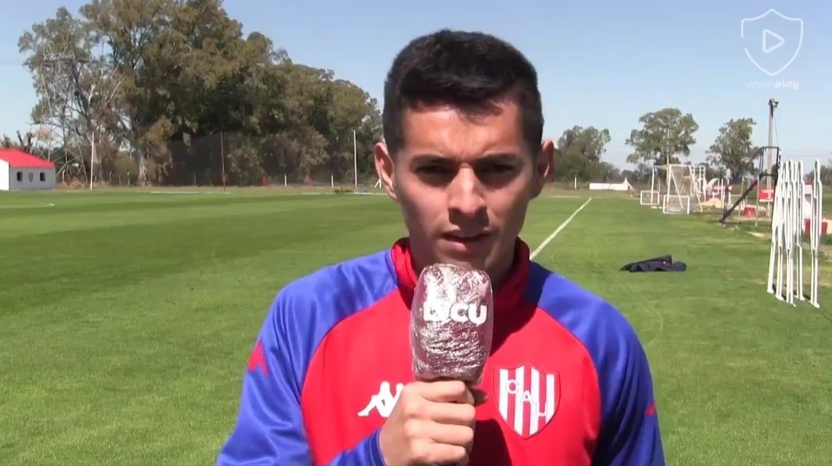 Pablo Palacio llegó a Unión a préstamo con un cargo de 950 mil pesos por 18 meses y una opción de compra de 150 mil dólares por el 50% de su pase.