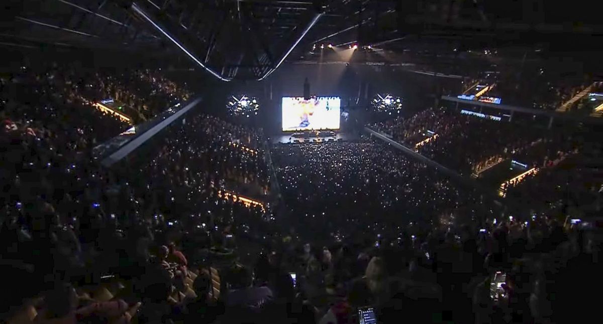 Javier Milei presentó su nuevo libro en el Estadio Movistar Arena. Javier Milei presentó su nuevo libro en el Estadio Movistar Arena.