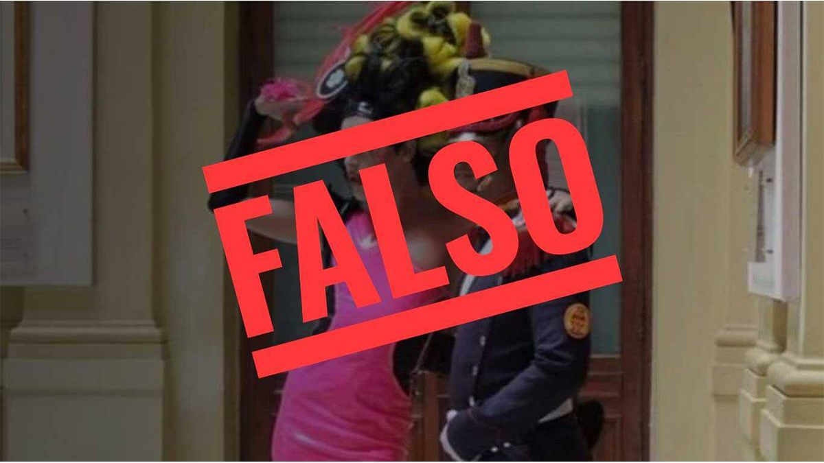 Viviana Canosa compartió una foto fake criticando el distanciamiento social en la Casa Rosada y la destrozaron en las redes