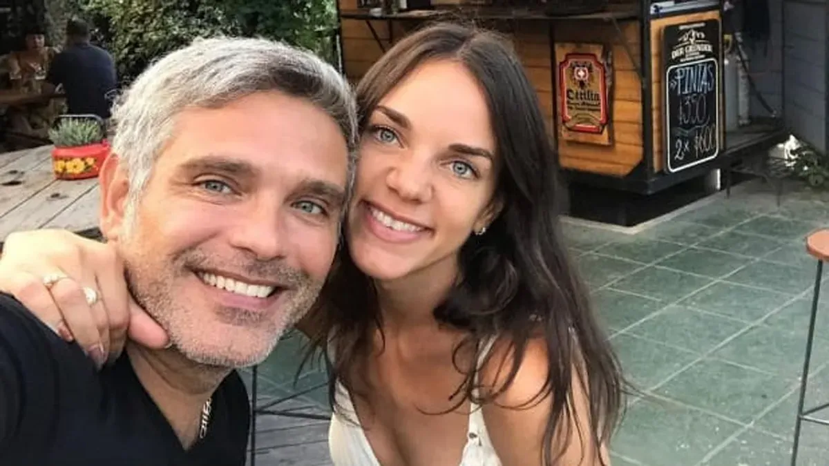 Giuliana Lucoski, exreina de la Vendimia y su pareja Ricardo Luna