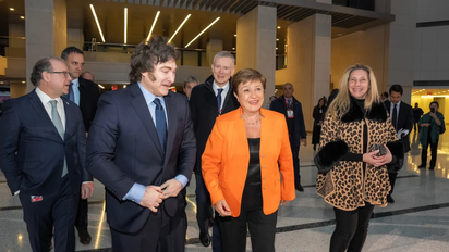 Javier Milei se reunió con la titular del FMI en busca de un nuevo acuerdo