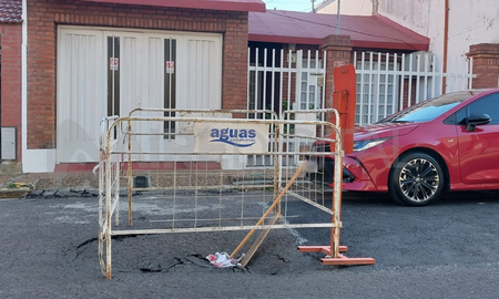 Barrio Sur: un corralito no deja a un vecino sacar el auto del garage Barrio Sur: un corralito no deja a un vecino sacar el auto del garage
