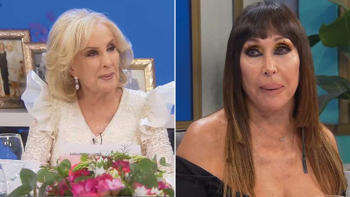 Mirtha Legrand incomodó a Moria Casán: