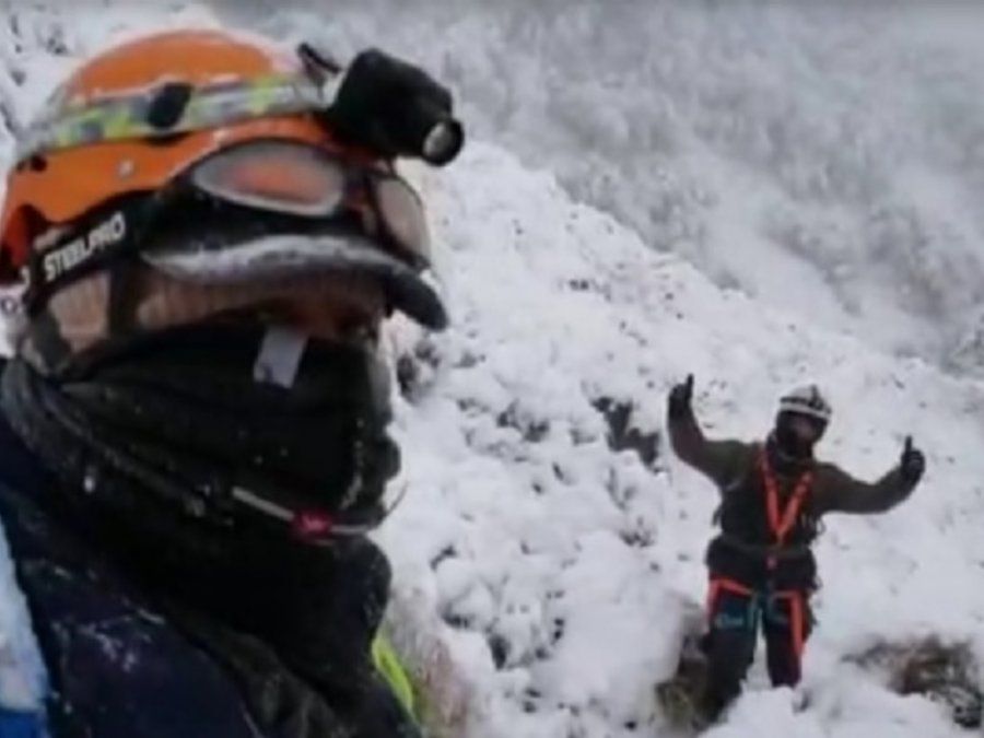 El audio del piloto del helicóptero: “Estamos en buenas condiciones”