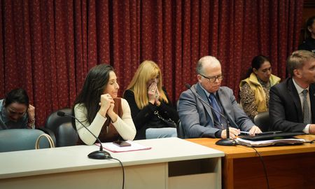 Las acusadas quebraron en llanto tras escuchar el veredicto del tribunal.&nbsp;