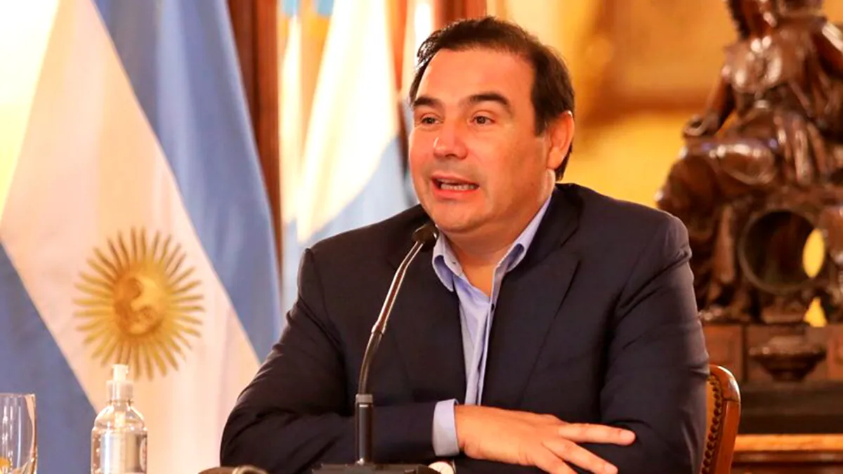 Gustavo Valdés. gobernador de Corrientes.