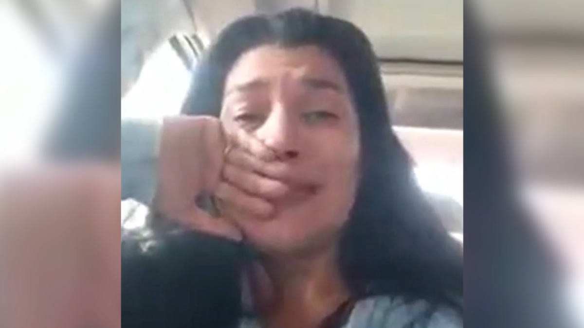 La bronca de una maestra que fue atacada por piqueteros.