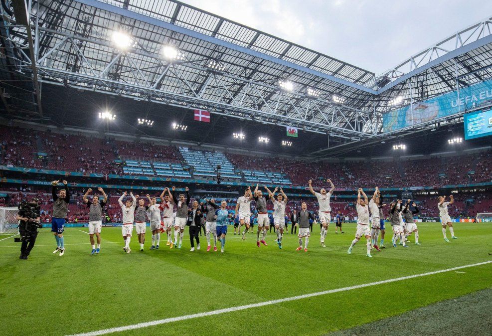 Los daneses están en cuartos de final de la Eurocopa.