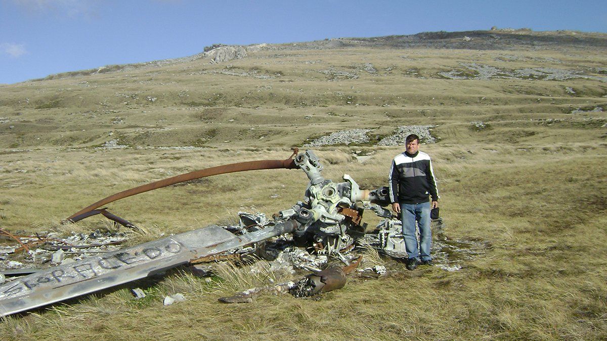 Las huellas que quedaron en Malvinas por la guerra
