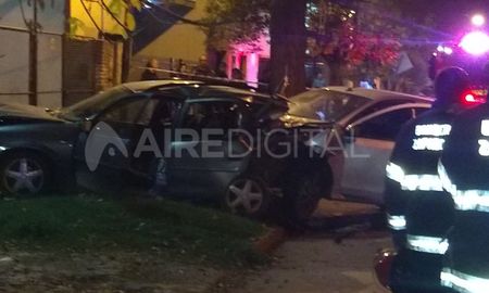Impacto. Así embistió el auto que manejaba Lascuraín al de la familia Sueldo. Impacto. Así embistió el auto que manejaba Lascuraín al de la familia Sueldo.