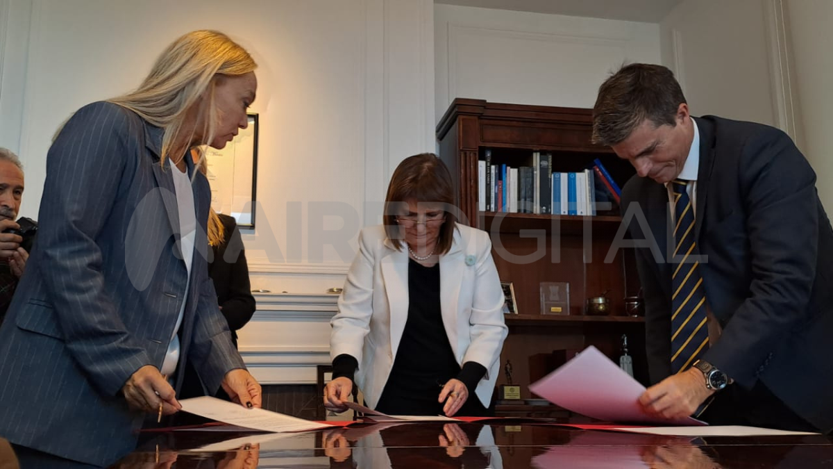 La ministra de Seguridad de la Nación