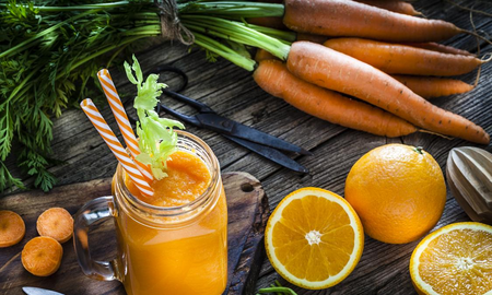 Jugo de zanahoria y naranja, la receta perfecta para combatir el invierno Jugo de zanahoria y naranja, la receta perfecta para combatir el invierno