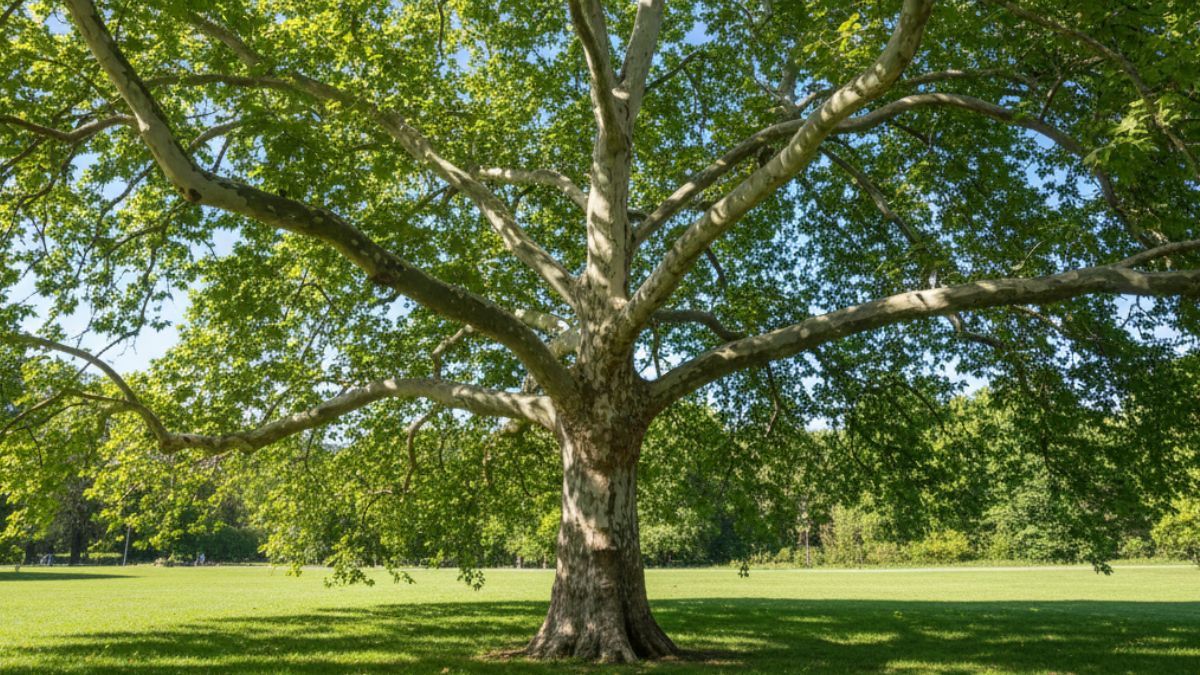 El árbol es de lo más importante en un jardín. El árbol es de lo más importante en un jardín.