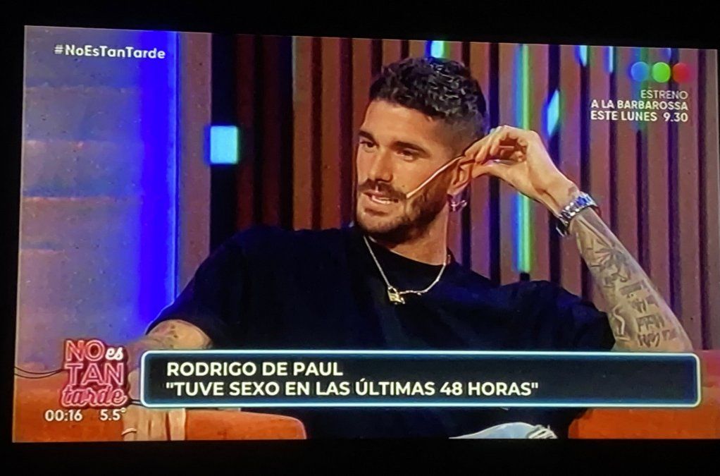 Rodrigo De Paul y una declaración íntima que podría enfurecer a los padres de Tini.