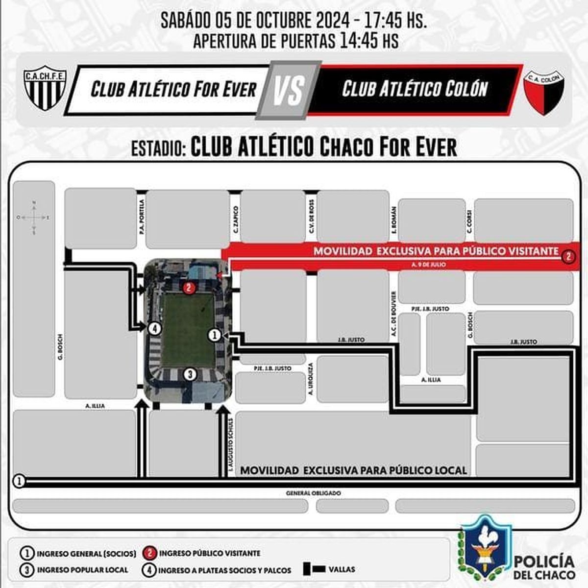 Protocolo de seguridad elaborado por la Policía de Chaco. Protocolo de seguridad elaborado por la Policía de Chaco.