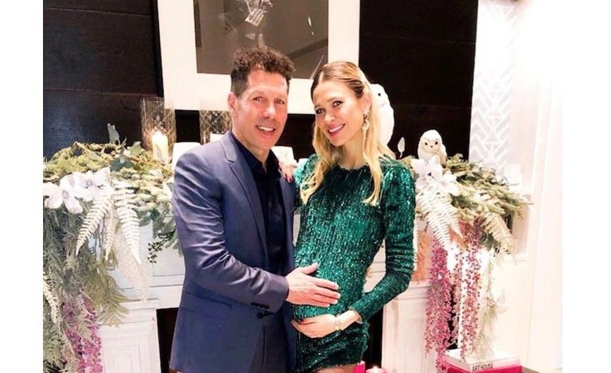 El Cholo Simeone fue papá. ¡Mirá las tiernísimas fotos de Valentina!