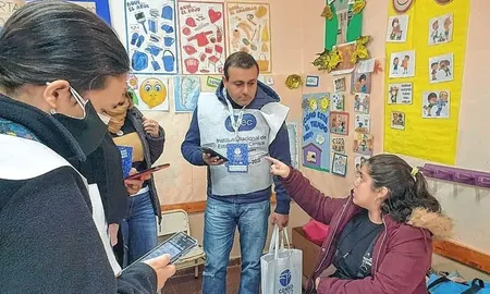 El gobernador de Misiones, Oscar Herrara Ahuad, participó del Censo 2022. El gobernador de Misiones, Oscar Herrara Ahuad, participó del Censo 2022.