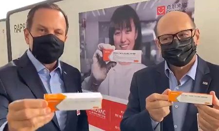 Es un hito muy importante, dijo el gobernador de San Pablo, Joao Doria. Es un hito muy importante, dijo el gobernador de San Pablo, Joao Doria.