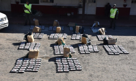 Incautaron 464 kilos de cocaína en San Justo Incautaron 464 kilos de cocaína en San Justo