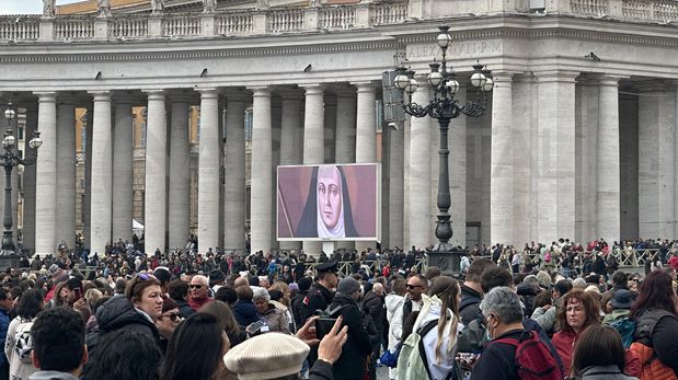 La canonización de Mama Antula desde Roma.