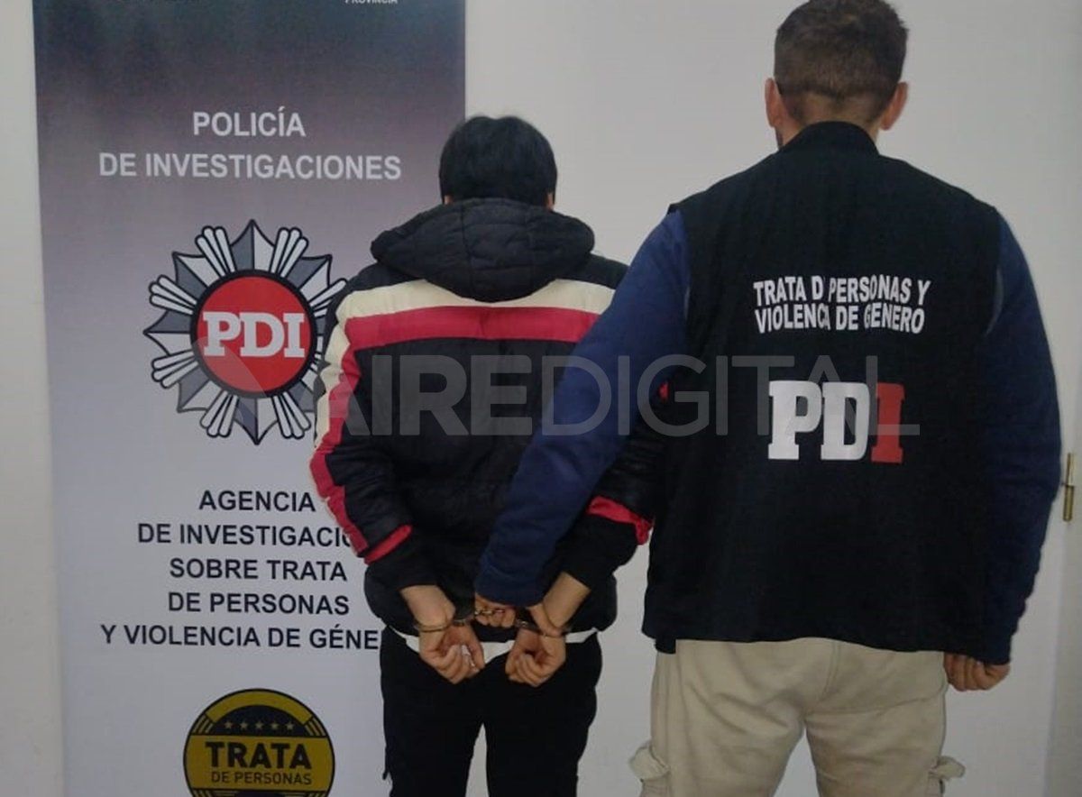 El auxiliar fue apresado por agentes de Trata de Personas.&nbsp;