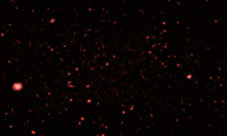 Representación del Universo temprano. Representación del Universo temprano.