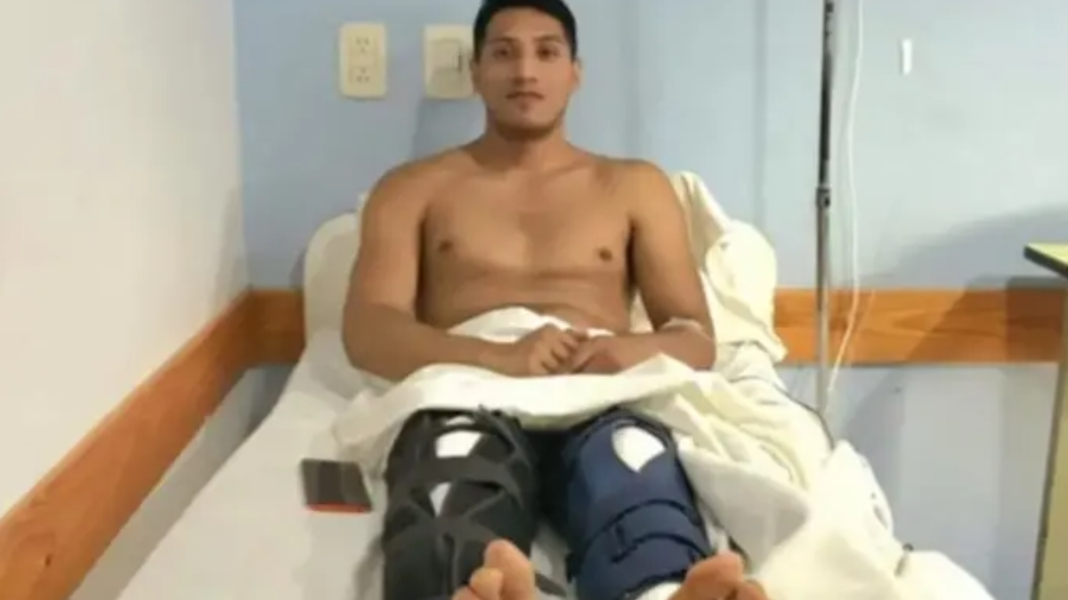 La Plata: le operaron ambas rodillas a un joven por error.