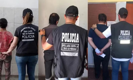 Los menores fueron puestos a resguardo tras el hallazgo de pruebas en el domicilio familiar. Los menores fueron puestos a resguardo tras el hallazgo de pruebas en el domicilio familiar.