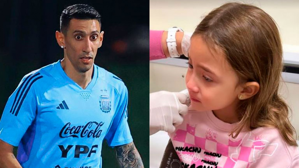 La hija de Ángel Di María fue atendida de urgencia en un hospital de Qatar: qué pasó