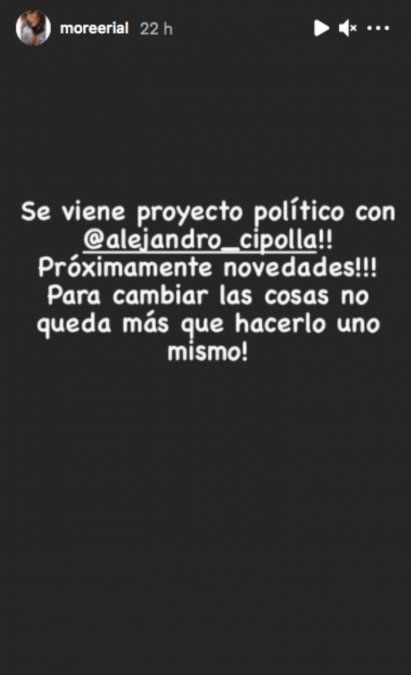 More Rial se suma al proyecto de Alejandro Cipolla.