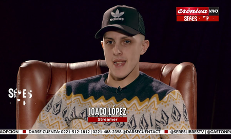 Joaco López, de 24 años, es una de las celebridades locales del gaming, y pelea contra un pasado signado por su adicción a la cocaína. Joaco López, de 24 años, es una de las celebridades locales del gaming, y pelea contra un pasado signado por su adicción a la cocaína.