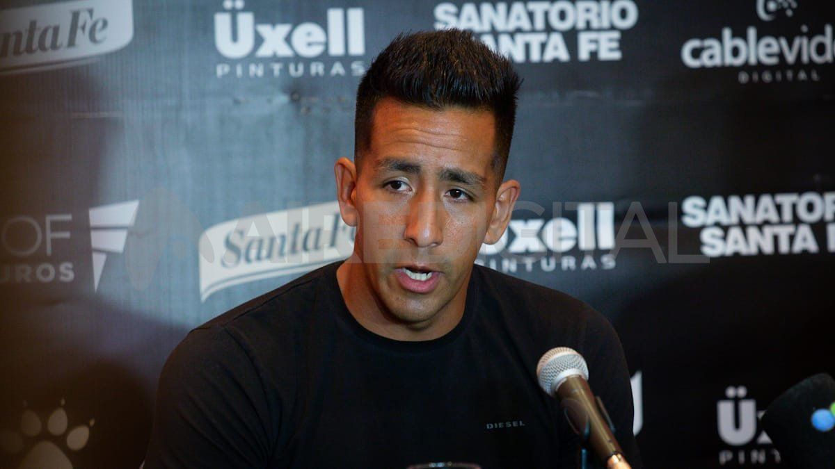 Matías Ibáñez habló por primera vez como jugador del Club Atlético Colón. Llegó al Sabalero proveniente desde Patronato.