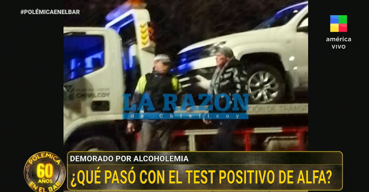 Alfa de Gran Hermano dio positivo en un control de alcoholemia. Alfa de Gran Hermano dio positivo en un control de alcoholemia.