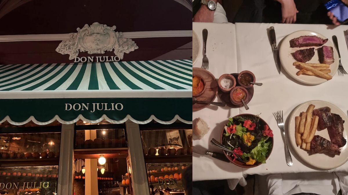 Don Julio se destaca por ser toda una experiencia. 