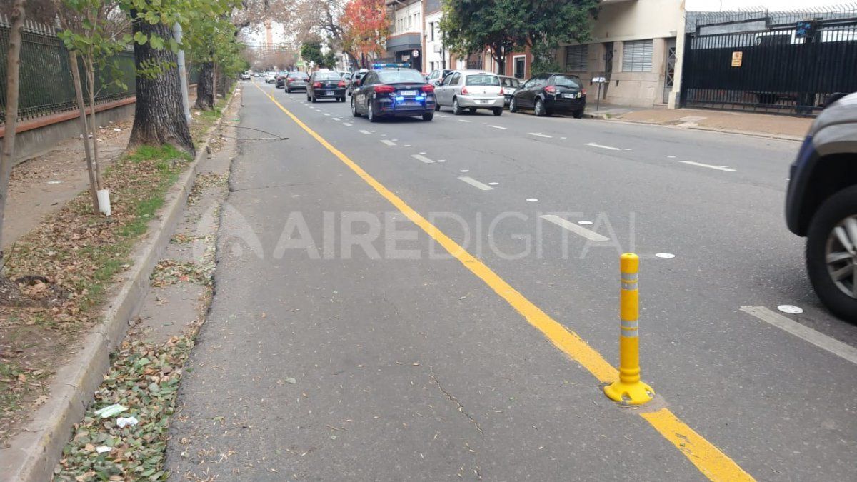 El tránsito en calle Urquiza permanecerá cortado este lunes y por varios días.
