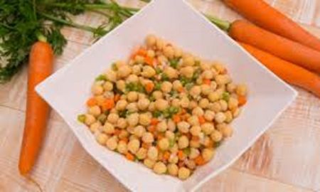 Ensalada de garbanzos. Ensalada de garbanzos.