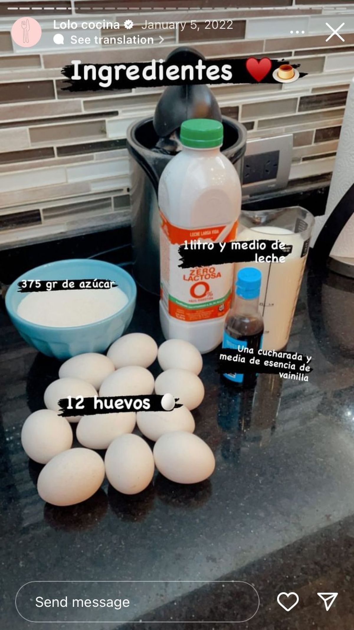 Lola Poggio suele mostrar su cocina ya que sube sus recetas a las redes sociales. Lola Poggio suele mostrar su cocina ya que sube sus recetas a las redes sociales. 