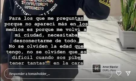 Gran Hermano: la mamá de Tomás Holder reveló que está separado y criticó a la ex. Gran Hermano: la mamá de Tomás Holder reveló que está separado y criticó a la ex.