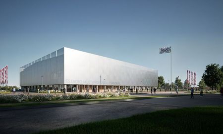 El microestadio del CARD de Santa Fe tendrá una capacidad para 3.472 personas. El microestadio del CARD de Santa Fe tendrá una capacidad para 3.472 personas.