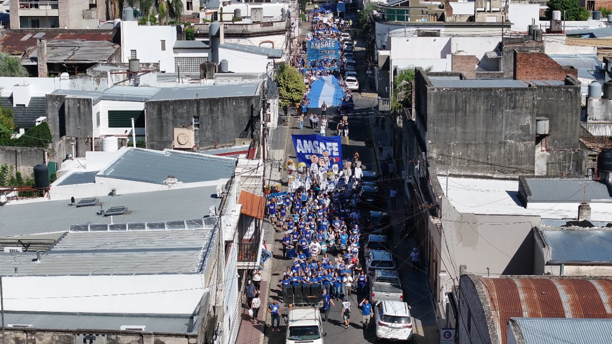 La Carpa Blanca de Amsafé comenzará en Reconquista y recorrerá toda la provincia de Santa Fe.&nbsp;