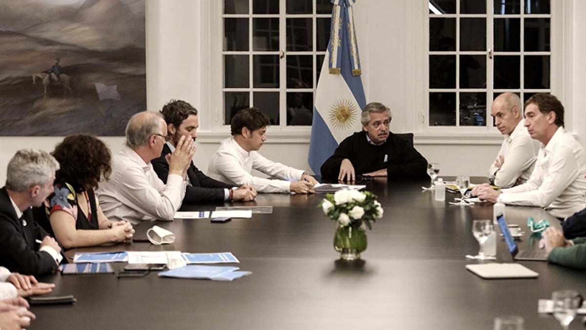 La reuni&oacute;n fue en la Quinta Presidencial de Olivos desde el mediod&iacute;a y se extendi&oacute; por dos horas.
