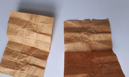Encontraron un extraño mensaje al futuro en una carta escondida bajo el techo de una iglesia Encontraron un extraño mensaje al futuro en una carta escondida bajo el techo de una iglesia