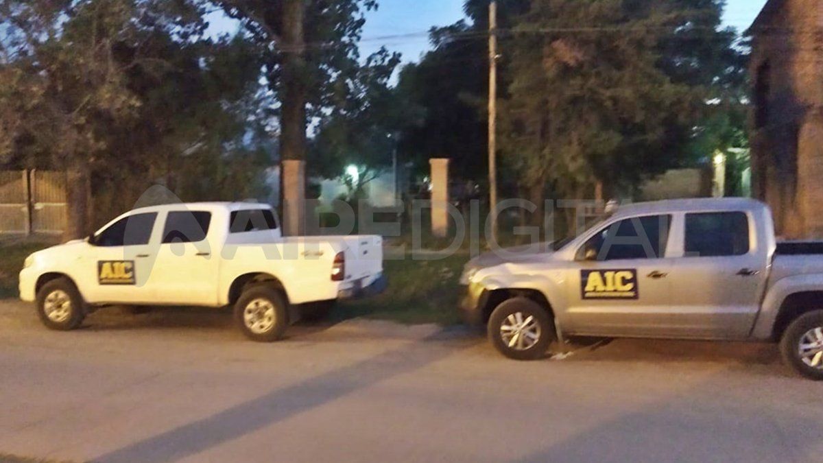 Personal de la agencia de Trata de Personas de encabeza los allanamientos en la vivienda de César Perez, el principal sospechoso por la desaparición de Marcela Maydana.